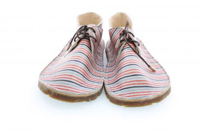 Incaltaminte minimalista de tip mers descult - barefoot din piele naturala personalizat cu print digital tip5 [2]
