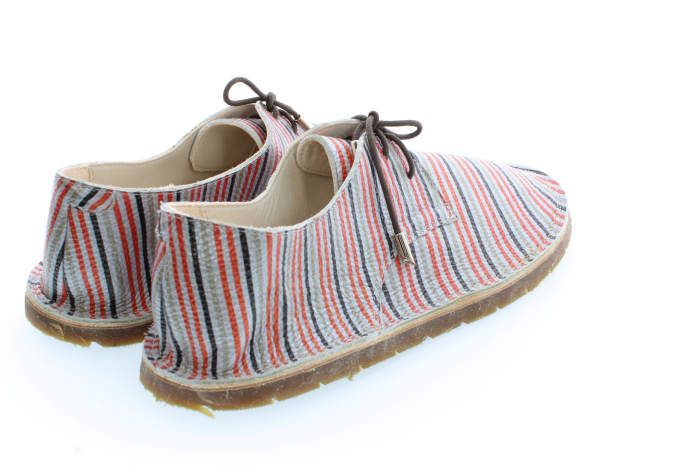 Incaltaminte minimalista de tip mers descult - barefoot din piele naturala personalizat cu print digital tip5 [4]