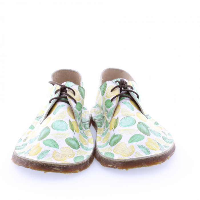 Incaltaminte minimalista de tip mers descult - barefoot din piele naturala personalizat cu print digital tip8 [2]