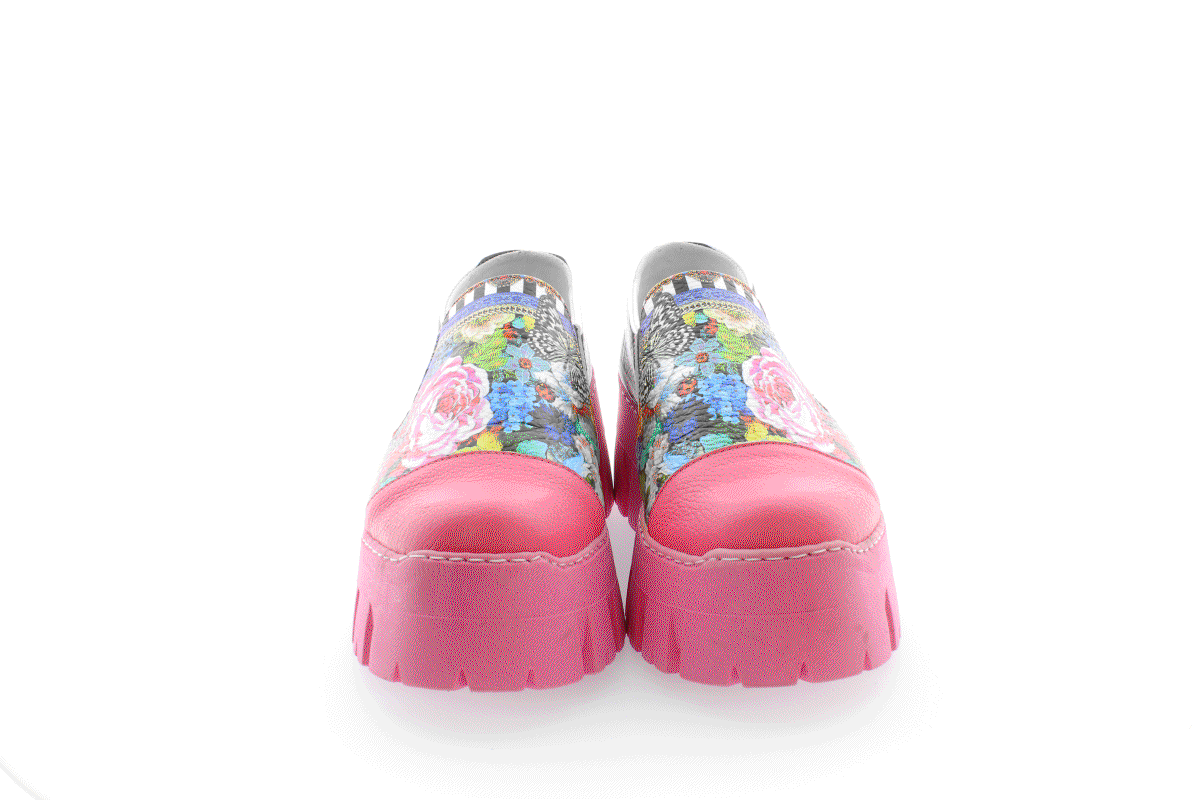 Pantof casual - Flori pictate [4]