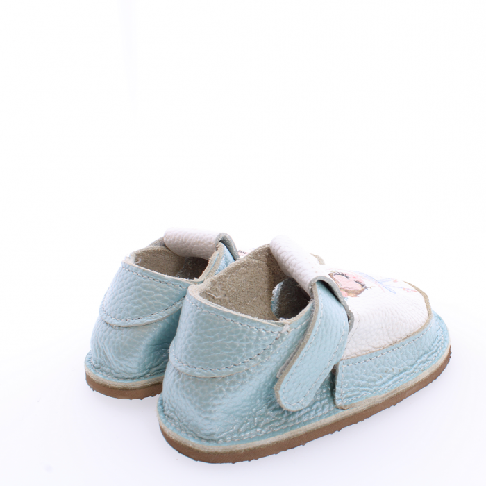 Pantofi / Sandale personalizate din piele naturala cu print digital - Balerina [4]