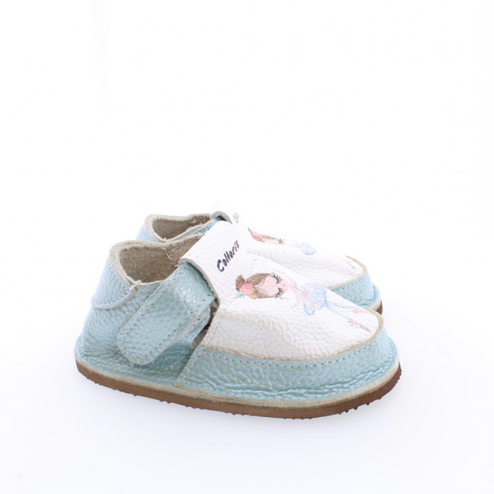 Pantofi / Sandale personalizate din piele naturala cu print digital - Balerina [3]