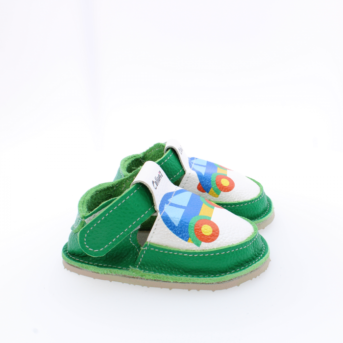 Pantofi / Sandale personalizate din piele naturala cu print digital - Masinele1 [3]
