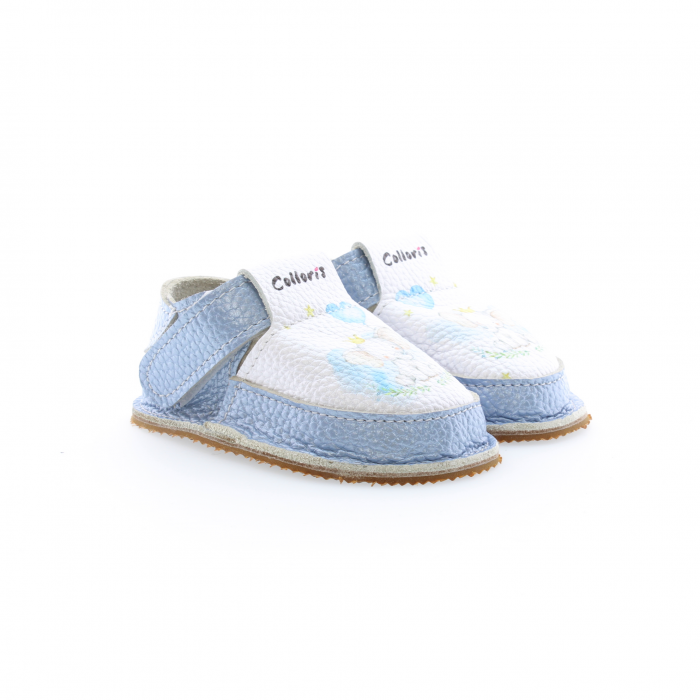 Pantofi / Sandale personalizate din piele naturala cu print digital - Elefant [2]