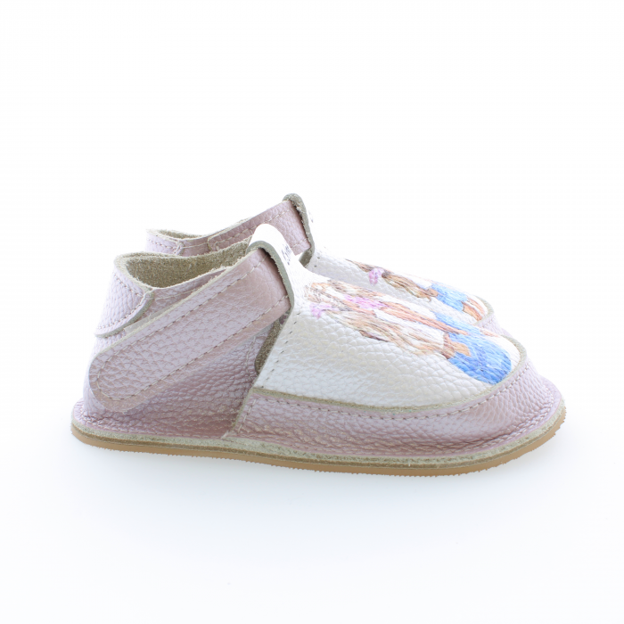 Pantofi / Sandale personalizate din piele naturala cu print digital - Fata mamei [3]