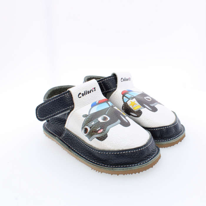 Pantofi / Sandale personalizate din piele naturala cu print digital - Masini2 [2]