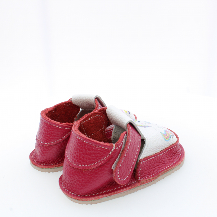 Pantofi / Sandale personalizate din piele naturala cu print digital - Unicorn [4]