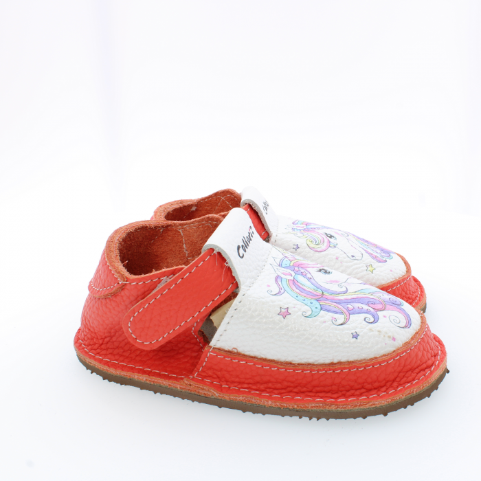 Pantofi / Sandale personalizate din piele naturala cu print digital - Unicorn3 [3]