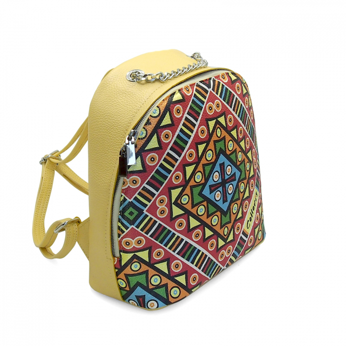 Rucsac din piele naturala, RD-01 Etnic 04 [2]