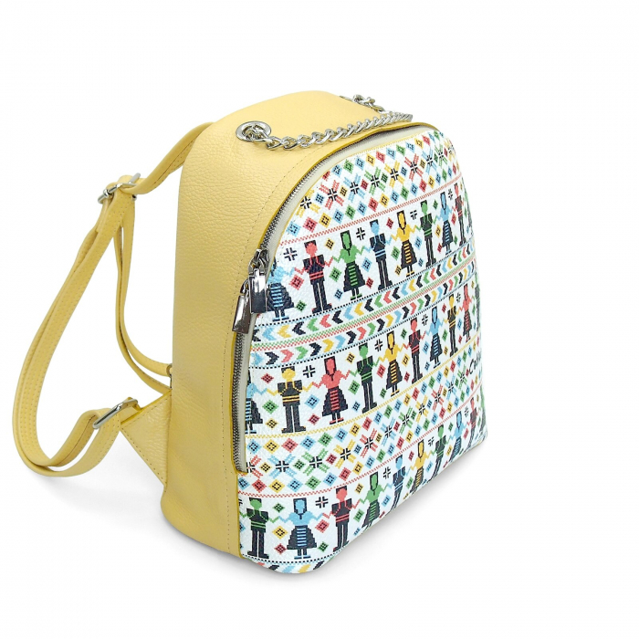 Rucsac din piele naturala, RD-01 Etnic 05 [2]