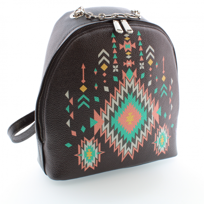 Rucsac din piele naturala, RD-01 Etnic 07 [5]