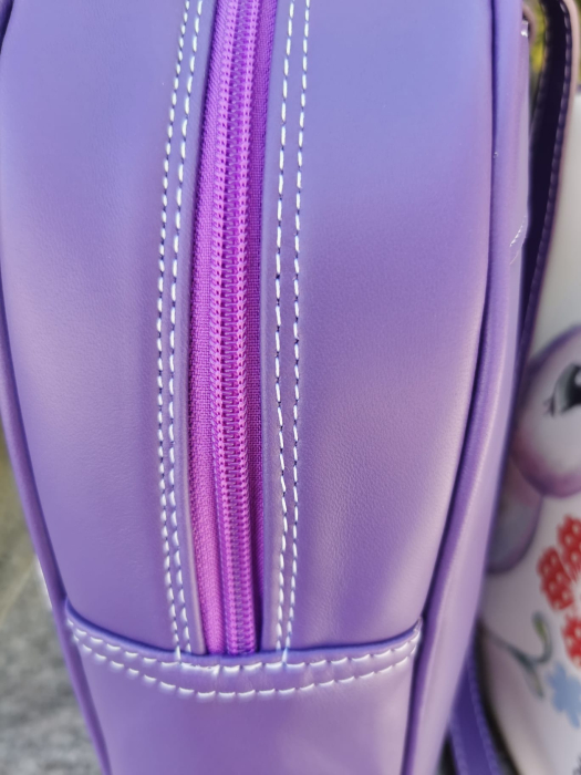 Rucsac personalizat cu print digital din piele naturala Rimez - Unicorn [2]