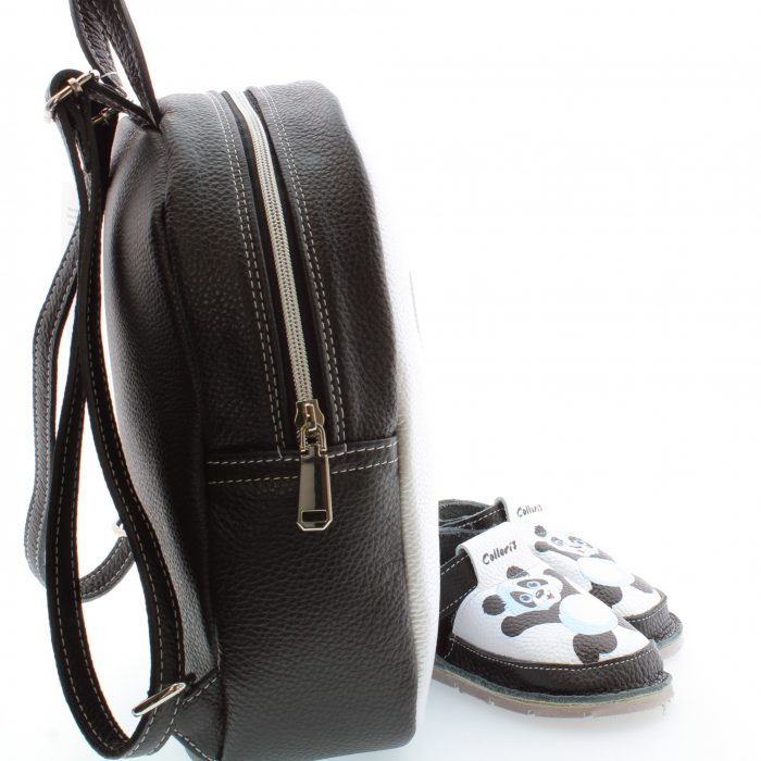 Set incaltaminte si rucsac Baby3 pentru copii din piele naturala personalizat cu print digital (exemplu) [3]