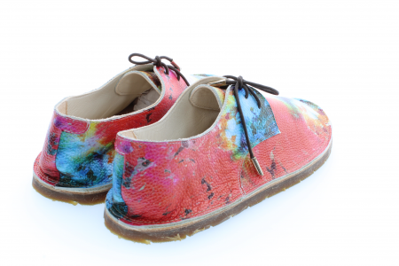 Incaltaminte minimalista de tip mers descult - barefoot din piele naturala personalizat cu print digital tip1 [4]