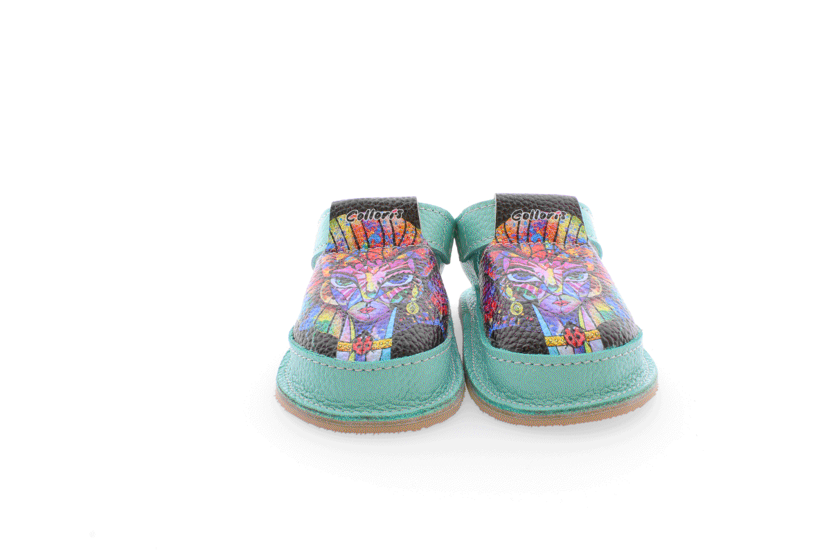 Pantofi / Sandale personalizate din piele naturala cu print digital - Avatar [4]