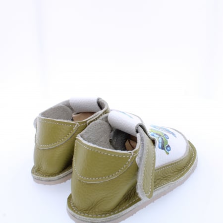 Pantofi / Sandale personalizate din piele naturala cu print digital - Masini1 [3]