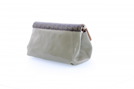 Poșetă din piele naturală cu print digital, m20 mini_Houndstooth Chic [8]