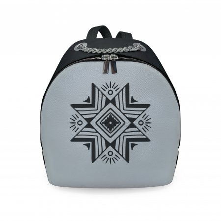 Genti - Rucsac din piele naturala, RD-01 Etnic 12