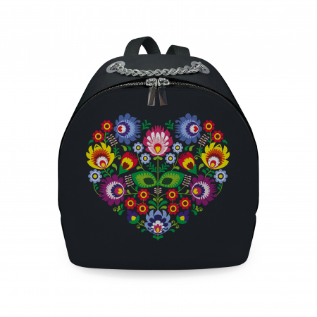 Genti - Rucsac din piele naturala, RD-01 Etnic 16