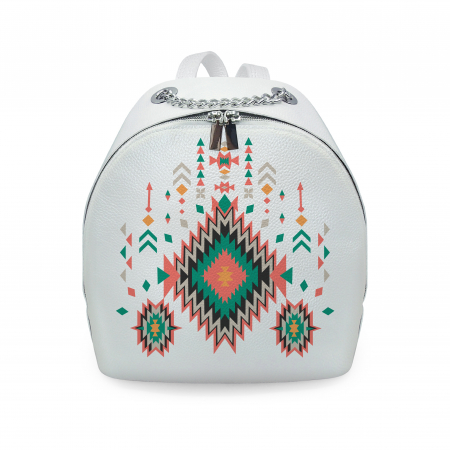 Genti - Rucsac din piele naturala, RD-01 Etnic 06