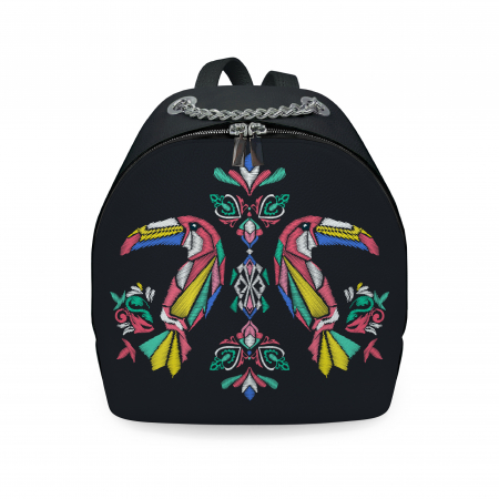 Genti - Rucsac din piele naturala, RD-01 Etnic 35