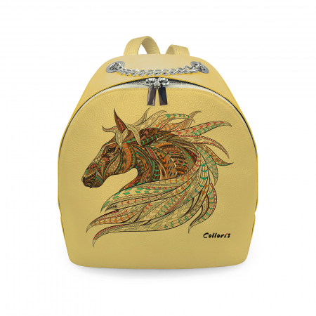 Genti - Rucsac din piele naturala, RD-01 Etnic 36