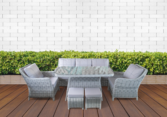 SET MOBILIER TERASA SI GRADINA RATAN MIRABELA 7 LOCURI [8]