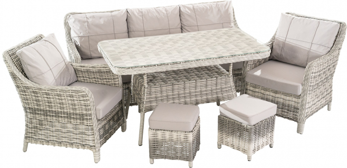 SET MOBILIER TERASA SI GRADINA RATAN MIRABELA 7 LOCURI [9]