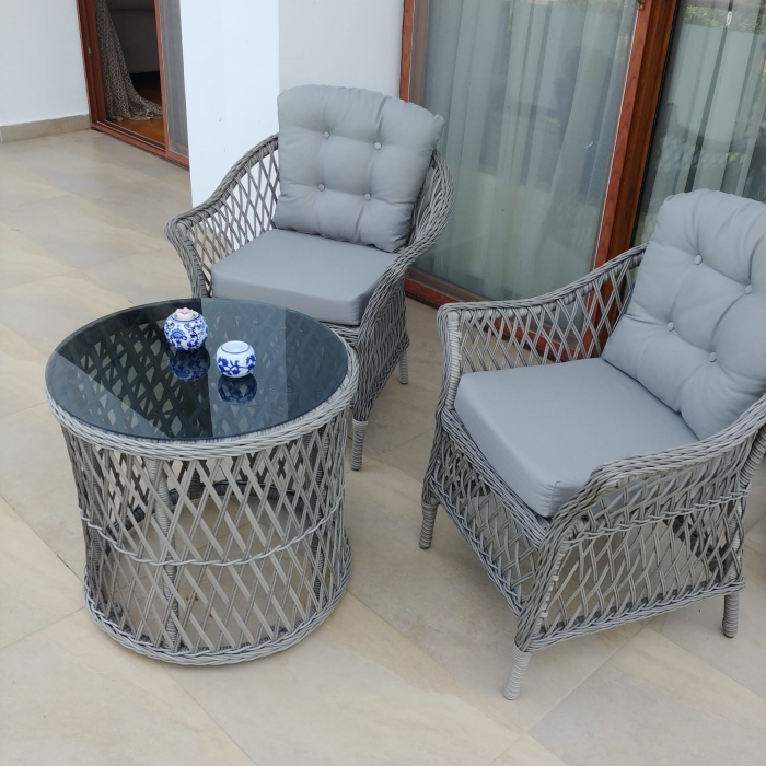 SET MOBILIER TERASA SI GRADINA RATAN PISA 2 LOCURI [2]
