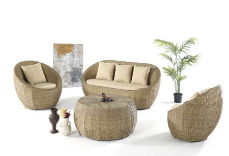 Seturi de mobilier - SET RATAN ASSOS 5 LOCURI