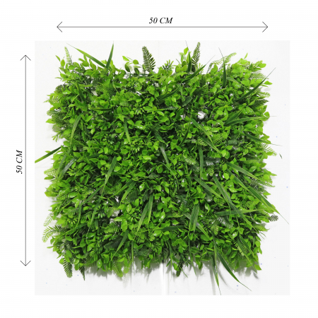 Decor din Plante - Panou Verde Mix50-54