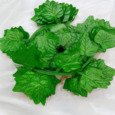 Extensii plante - Ghirlandă 12 Pcs cu Frunze Verzi
