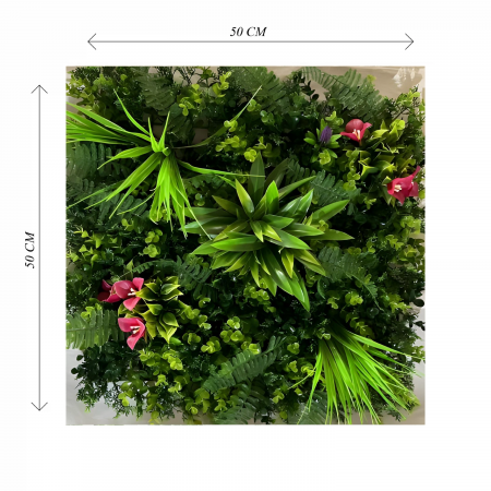 50x50 cm - Panou Verde Mix50-16