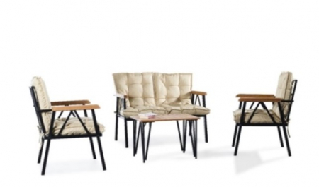 Seturi de mobilier - SET METALIC ZAMBILA 4 LOCURI