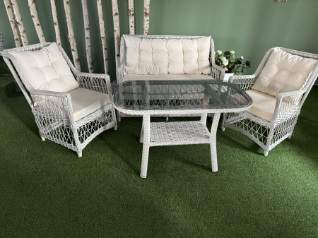 SET MOBILIER TERASA SI GRADINA RATAN ARITA 4 LOCURI [2]