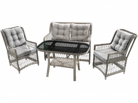 Seturi de mobilier - SET MOBILIER TERASA SI GRADINA RATAN ARITA 4 LOCURI