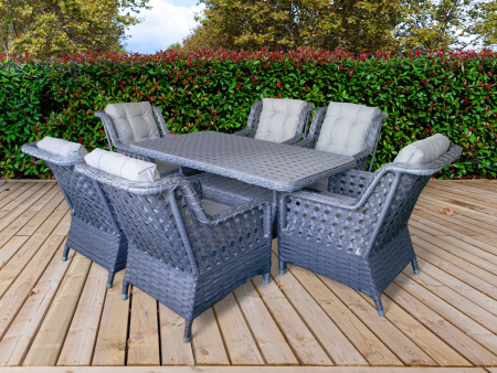 Seturi de mobilier - SET MOBILIER TERASA SI GRADINA RATAN NIRVANA 6 LOCURI