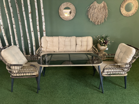 SET MOBILIER TERASA SI GRADINA RIKO 5 LOCURI [4]
