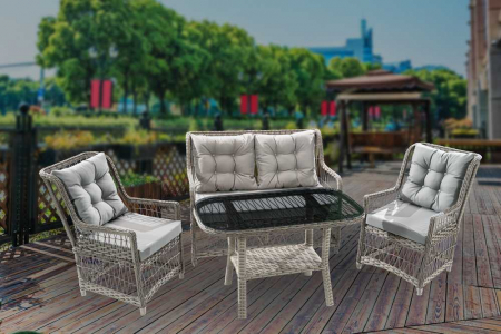 SET MOBILIER TERASA SI GRADINA RATAN ARITA 4 LOCURI [1]