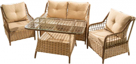 Seturi de mobilier - SET RATAN LEO 4 LOCURI