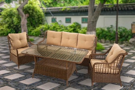 Seturi de mobilier - SET RATAN LEO 5 LOCURI