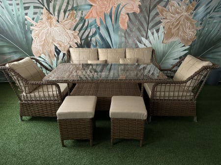Seturi de mobilier - SET RATAN LENA 7 LOCURI
