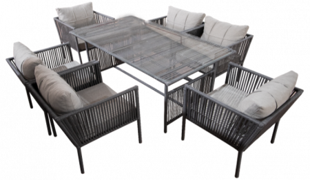 Seturi de mobilier - SET RATAN OSCAR 6 LOCURI