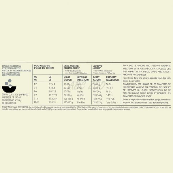 Acana Small Breed, pui, hrana uscata caine adult, 6kg [2]