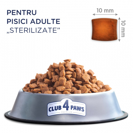 Club 4 Paws Premium Hrana uscata pisici adulte, Sterilised, 14kg [2]