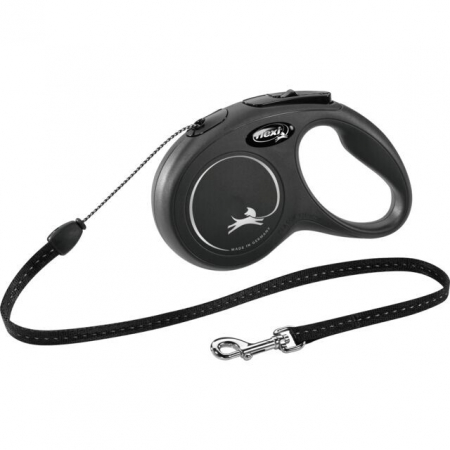 Zgarzi, lese, hamuri - Flexi, lesa retractrabila pentru caini, mar.S, 5m/12 kg