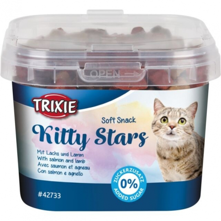 Recompense - Trixie, Kitty Stars, miel si somon,140g