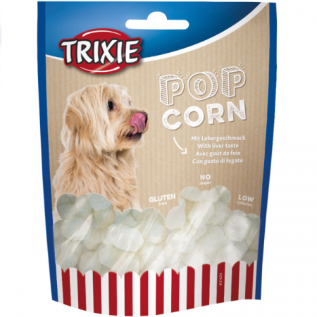 CAINI - Trixie, Pop Corn, recompense caini, ficat, 100g