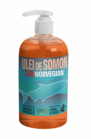 Ulei somon norvegian 500ml - Ulei de somon norvegian 500 ml