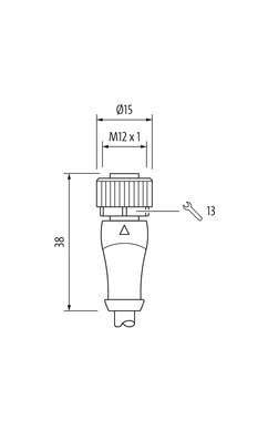 Conector cu cablu M12, 7000-12181-0131000, MUR7000121810131000 [2]